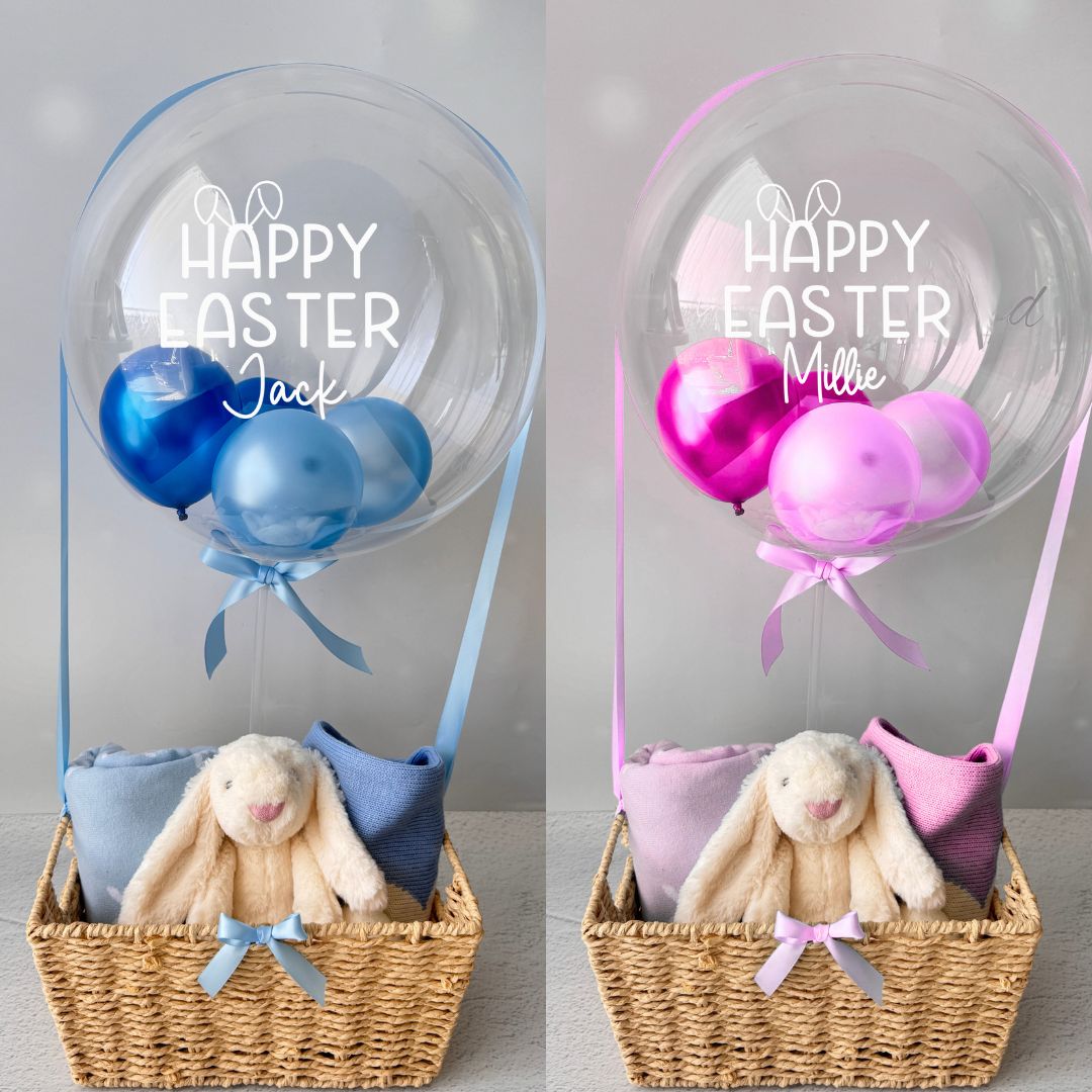 Personalised Hot Air Balloon Gift Basket – Fill Your Own | Sydney