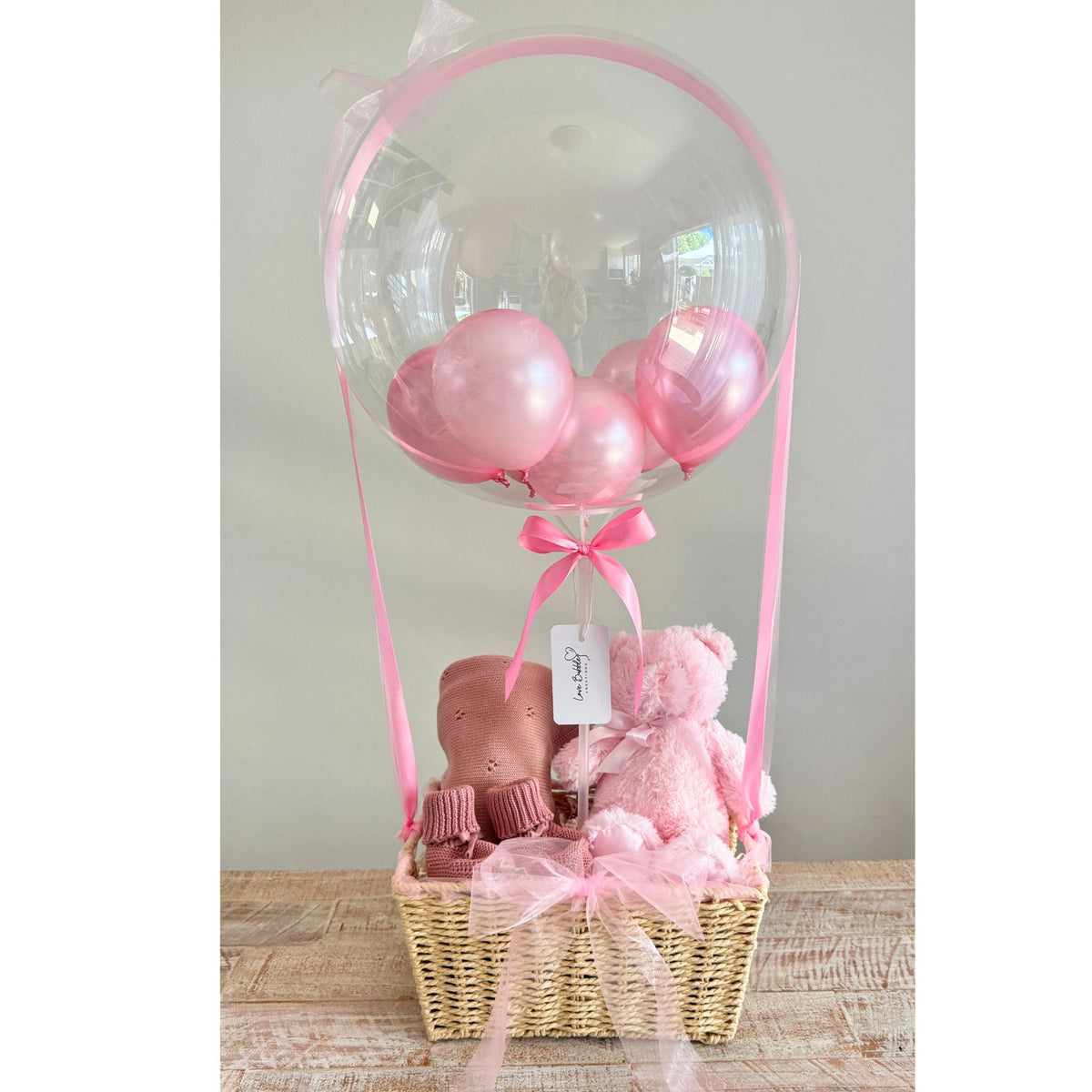 Personalised Hot Air Balloon Gift Basket – Fill Your Own | Sydney