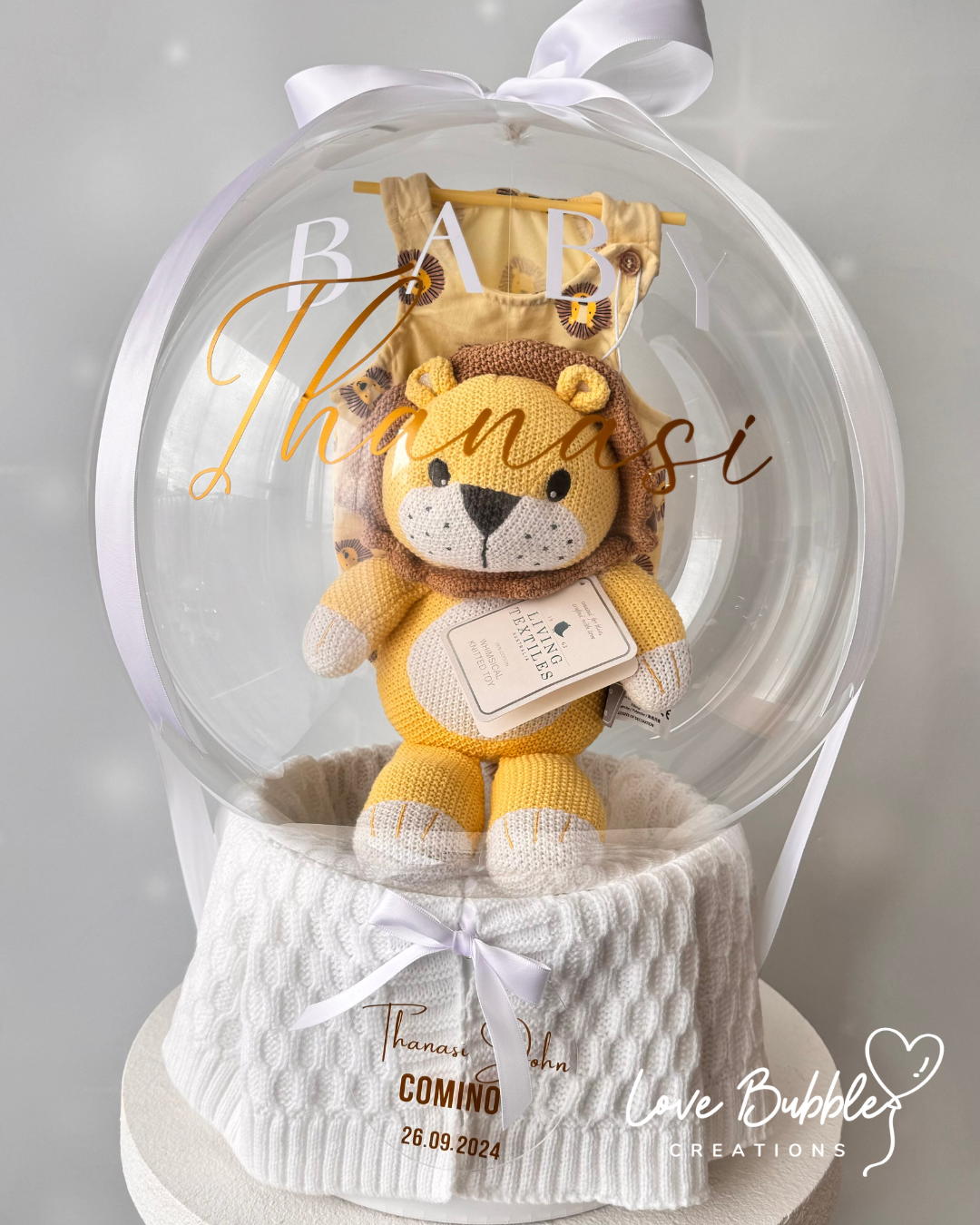 Custom Bubble Balloon Service – Turn Your Own Baby Items Into a Memorable Keepsake Gift | Sydney